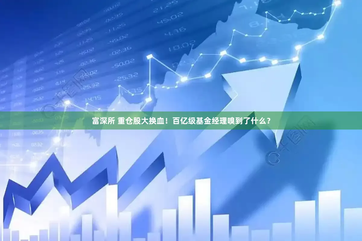 富深所 重仓股大换血！百亿级基金经理嗅到了什么？