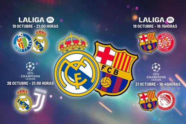 泛策略 西班牙国家德比前皇萨赛程：皇马1客1主，巴萨2主且多休息1天